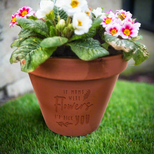 If ... Were Flowers Plant Pot